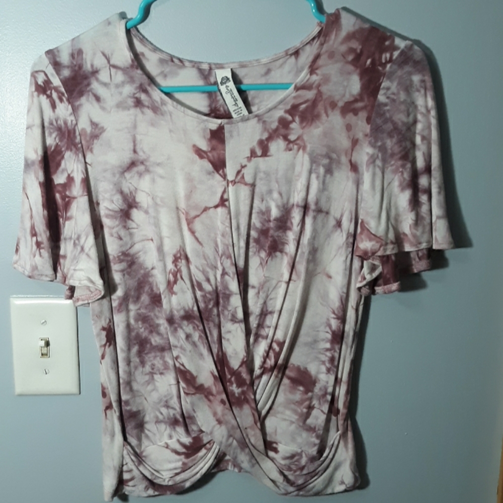 Tie dye crop top